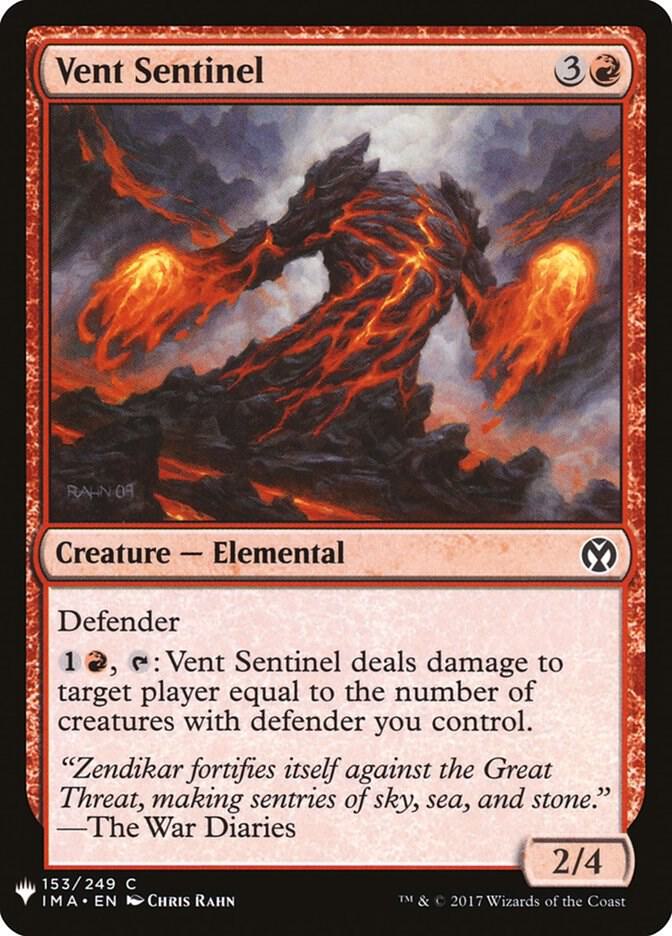 Vent Sentinel IMA-153/5075 (The List Reprints) 