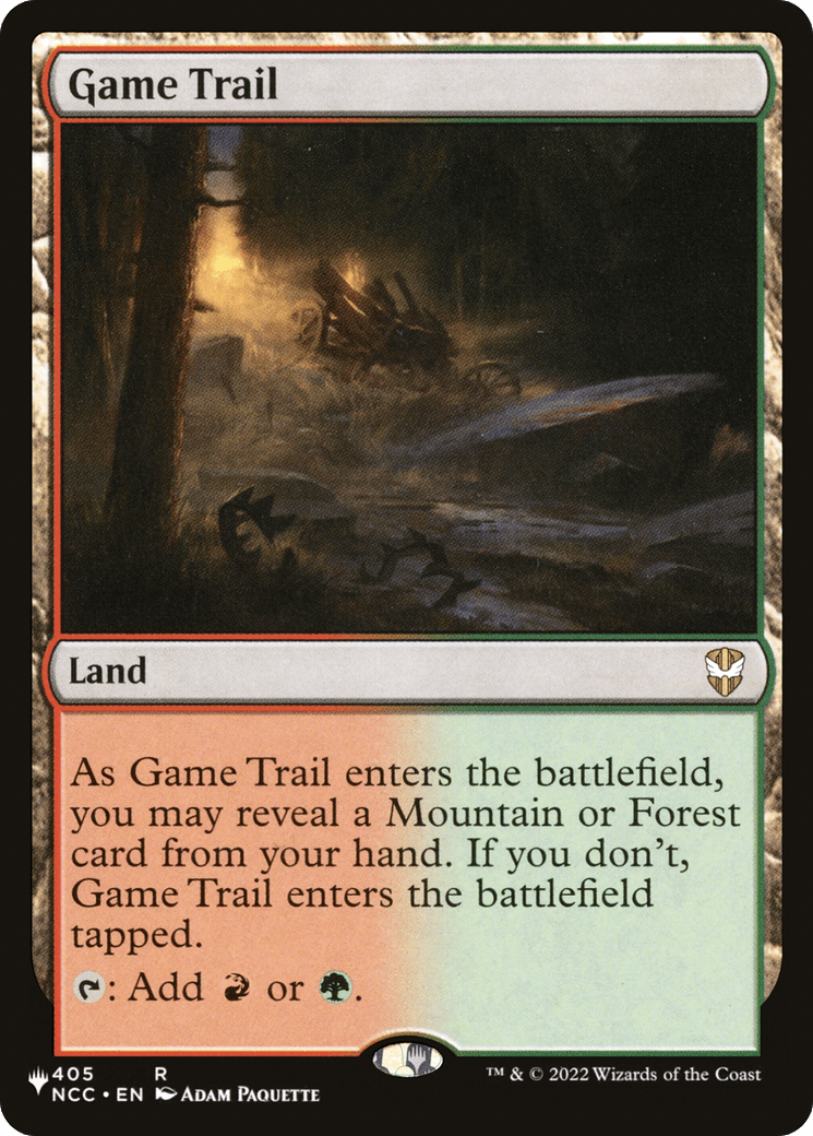 Game Trail |  (NCC-405) [The List]