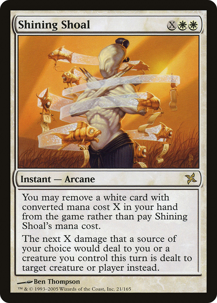 Shining Shoal [Betrayers of Kamigawa] Foil