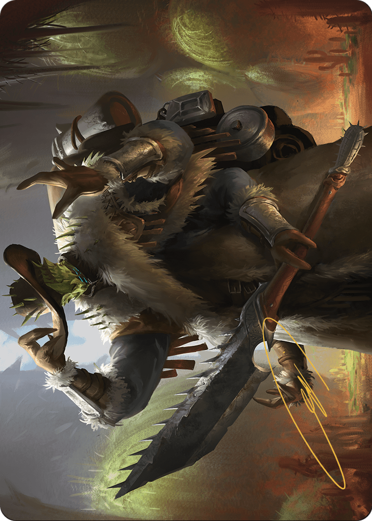 Hardbristle Bandit // Hardbristle Bandit (AOTJ-013) - Outlaws of Thunder Junction Art Series (Borderless)