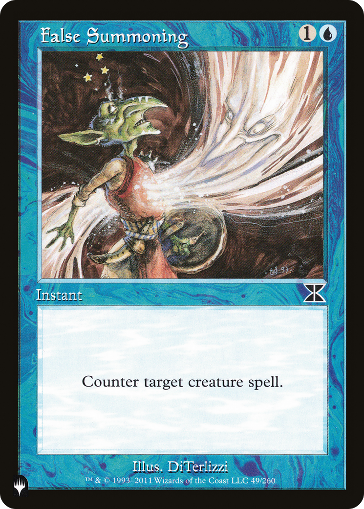 False Summoning |  (ME4-49) [The List]