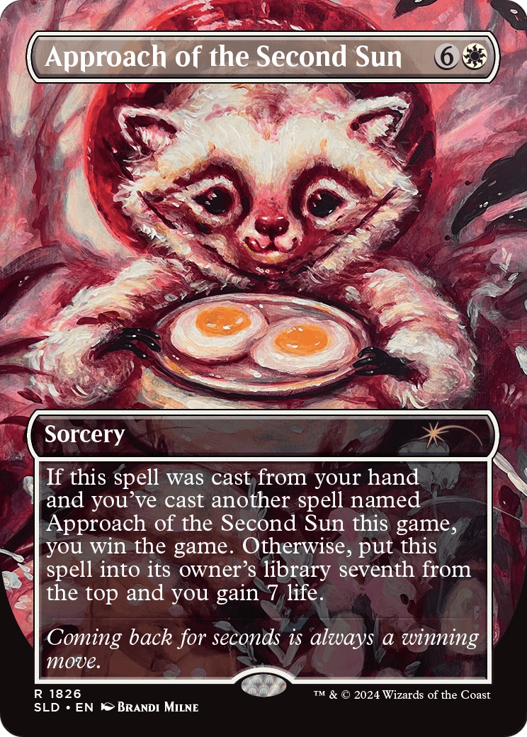 Approach of the Second Sun (Rainbow Foil) (-1826) [Secret Lair Drop Series]  Foil
