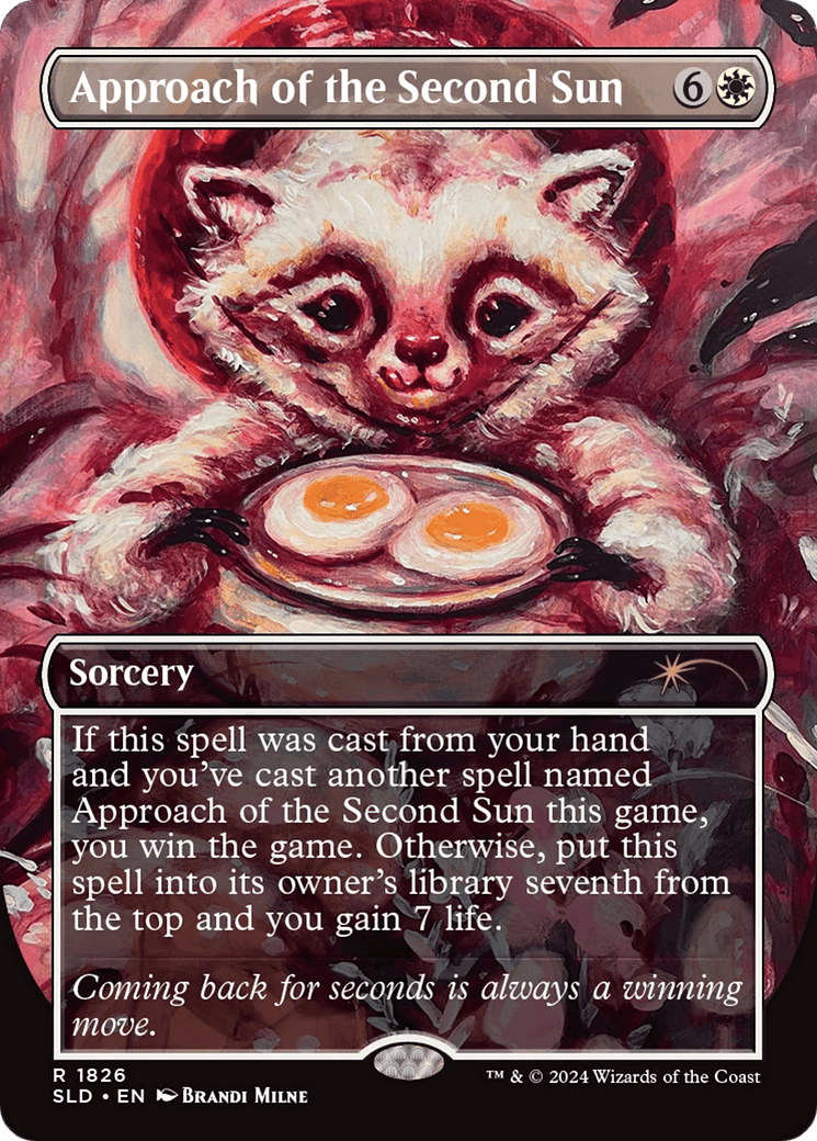 Approach of the Second Sun (Rainbow Foil) (-1826) [Secret Lair Drop Series]  Foil