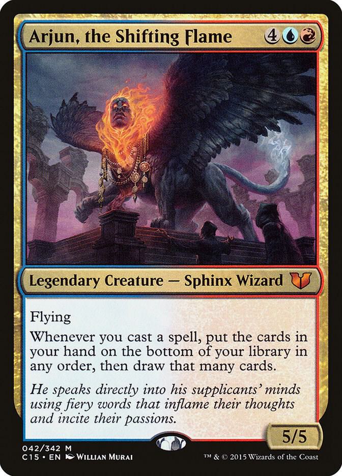 Arjun, the Shifting Flame 42/342 (Commander 2015) 