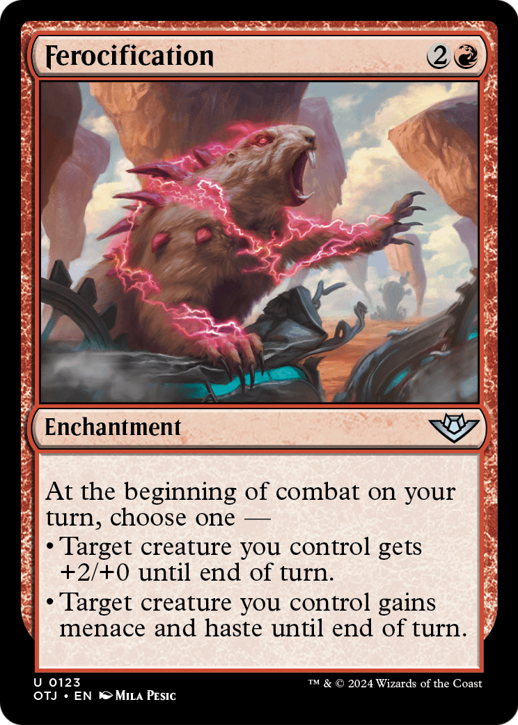 Ferocification [Outlaws of Thunder Junction] Foil