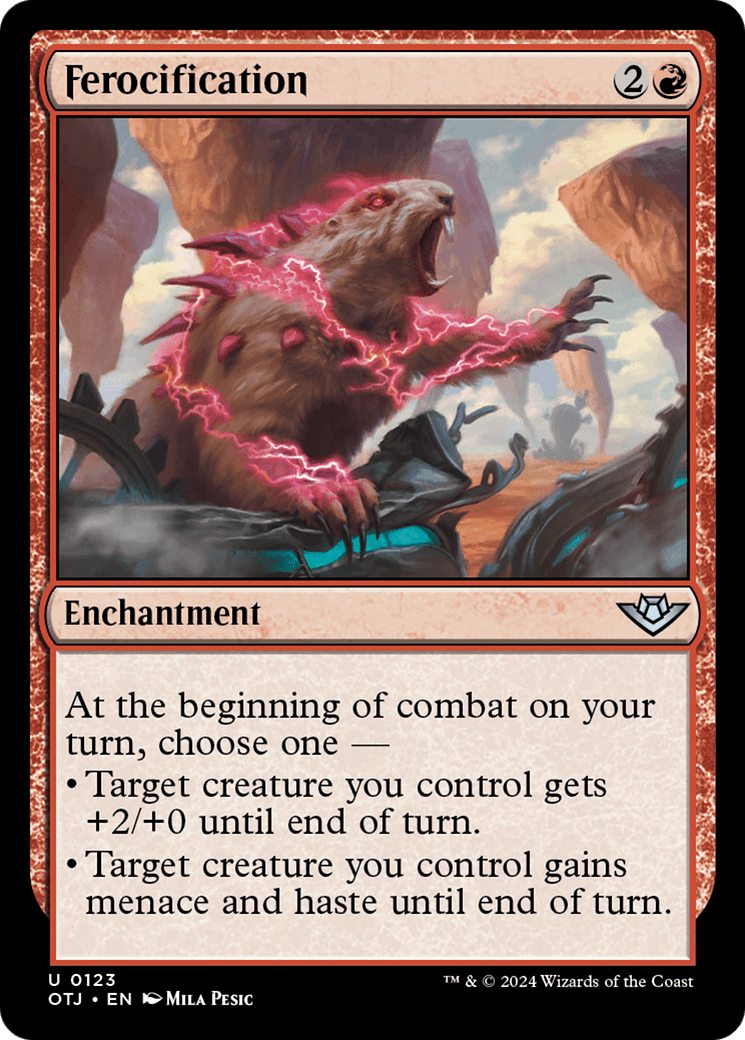 Ferocification [Outlaws of Thunder Junction] Foil