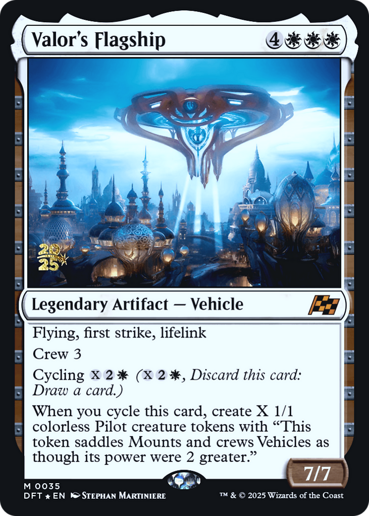Valor's Flagship (-035) [Prerelease Cards]  Foil