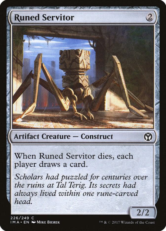 Runed Servitor 226/249 (Iconic Masters) 