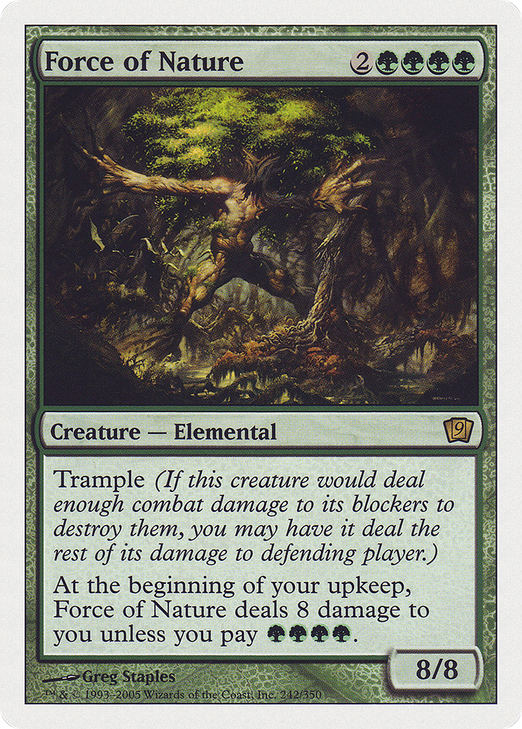 Force of Nature [Ninth Edition] Foil