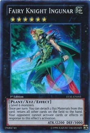 Fairy Knight Ingunar [LVAL-EN055] Super Rare