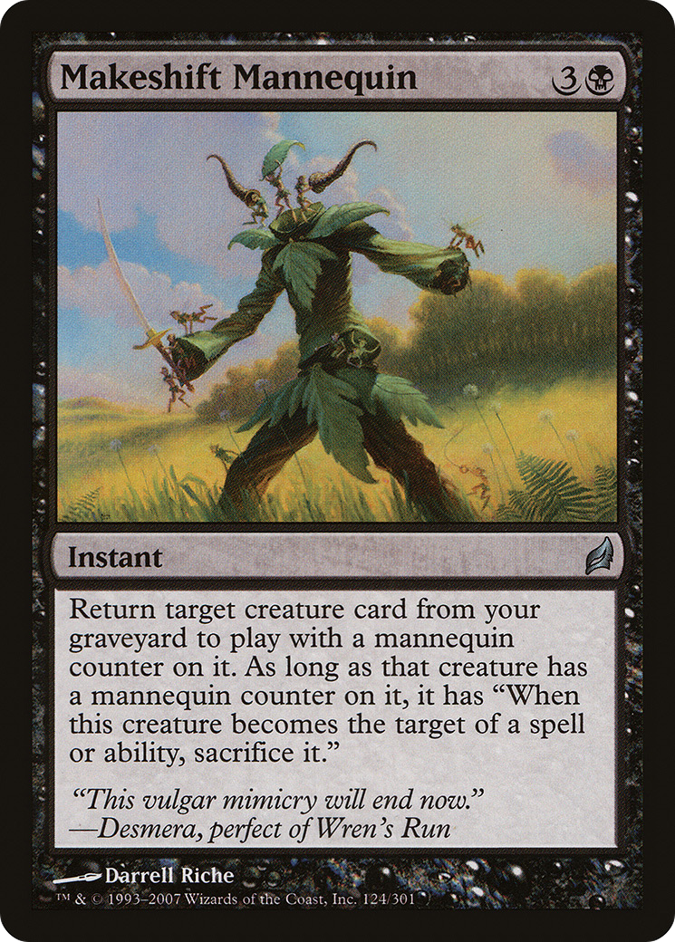 Makeshift Mannequin [Lorwyn] Foil