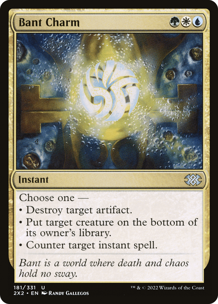 Bant Charm [Double Masters 2022] Foil