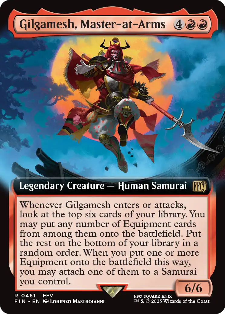 Gilgamesh, Master-at-Arms (Extended Art) (461) [FINAL FANTASY]