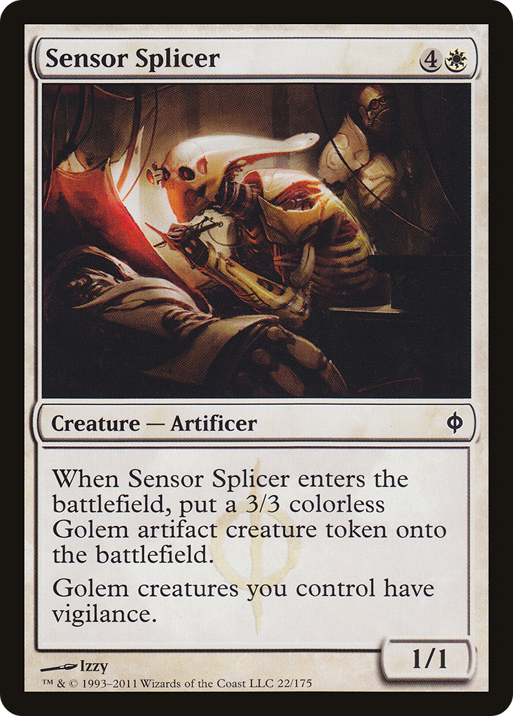 Sensor Splicer [New Phyrexia] Foil