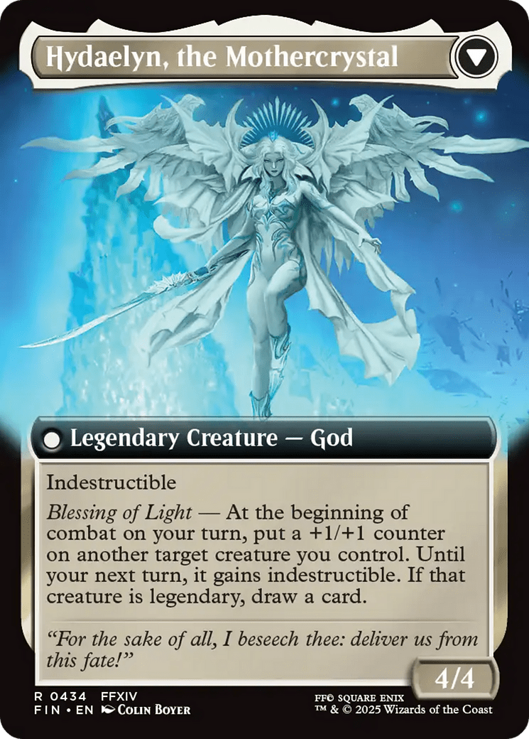Venat, Heart of Hydaelyn // Hydaelyn, the Mothercrystal (434) [FINAL FANTASY] : (Extended Art)