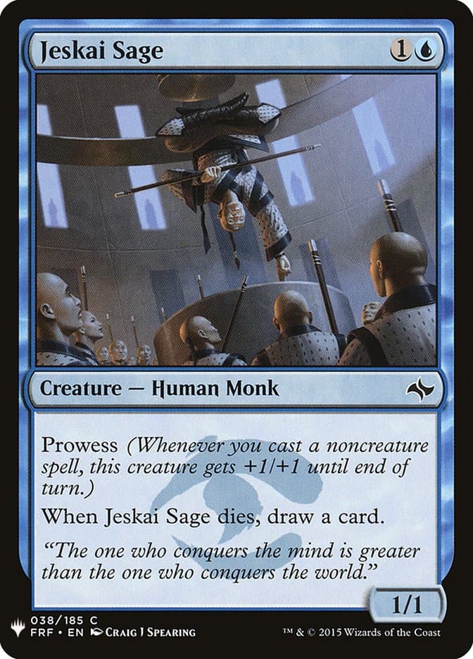 Jeskai Sage |  (FRF-38) [The List]