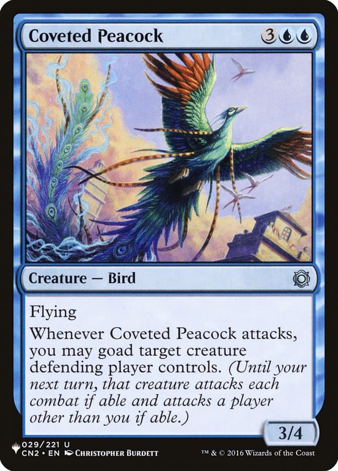 Coveted Peacock |  (CN2-29) [The List]