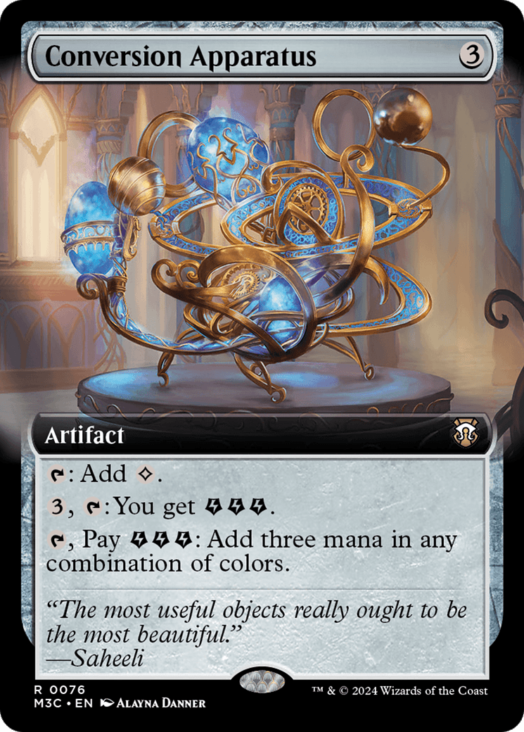 Conversion Apparatus (Extended Art) [Modern Horizons 3 Commander] Foil