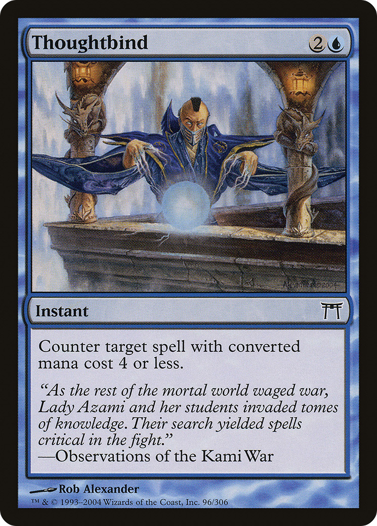 Thoughtbind [Champions of Kamigawa] Foil