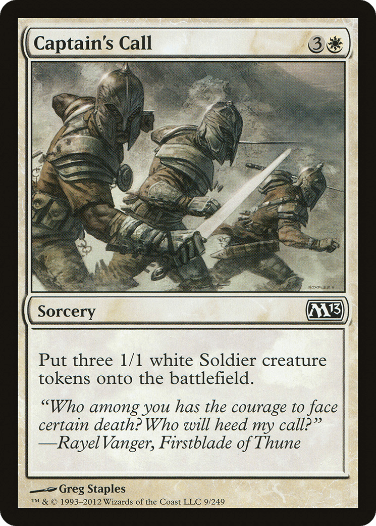 Captain's Call [Magic 2013] Foil