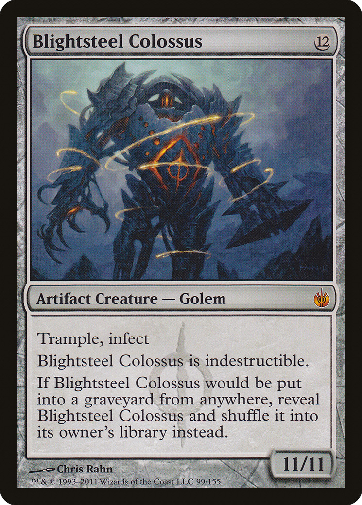 Blightsteel Colossus [Mirrodin Besieged] Foil