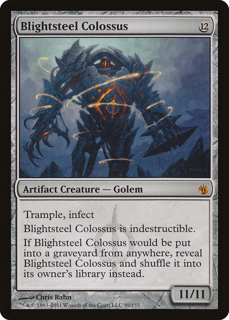 Blightsteel Colossus [Mirrodin Besieged] Foil
