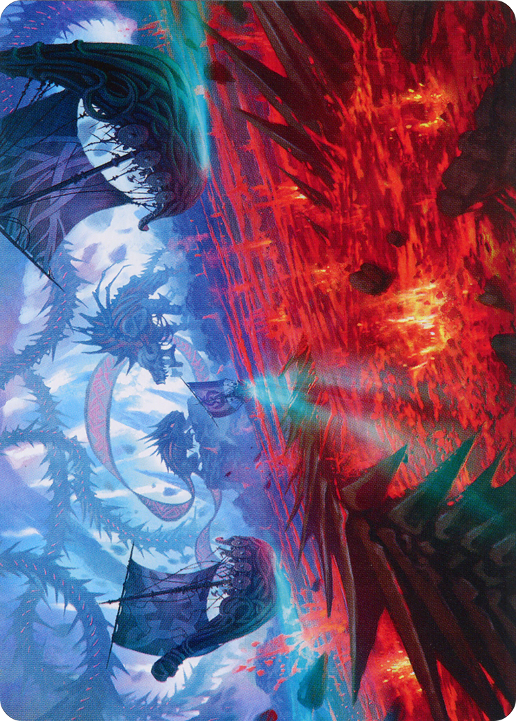 Invasion of Kaldheim // Invasion of Kaldheim (AMOM-033) - March of the Machine Art Series (Borderless)