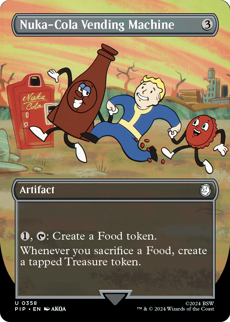 Nuka-Cola Vending Machine (Borderless) [Fallout] Foil