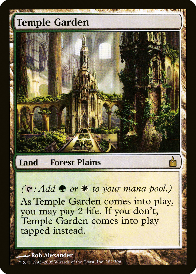 Temple Garden [Ravnica: City of Guilds] Foil