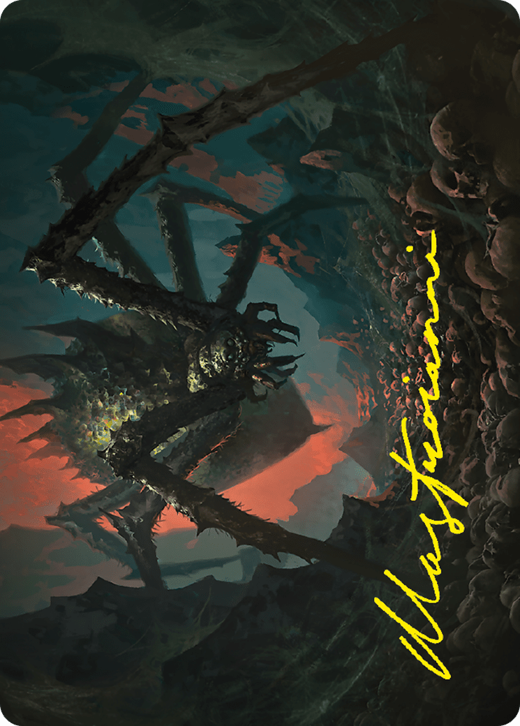 Shelob, Child of Ungoliant // Shelob, Child of Ungoliant (ALTR-023) - Tales of Middle-earth Art Series (Borderless) Foil