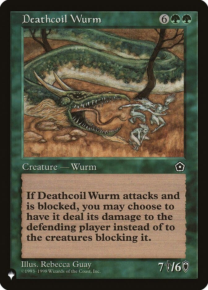 Deathcoil Wurm |  (P02-125) [The List]