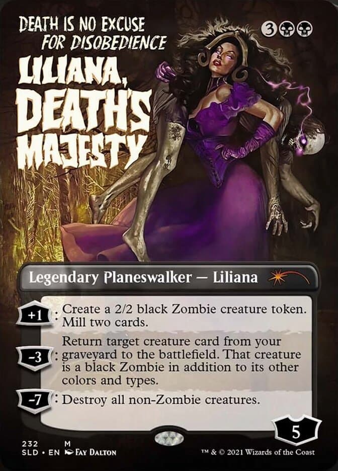 Liliana, Death's Majesty [Secret Lair Drop Series] Foil