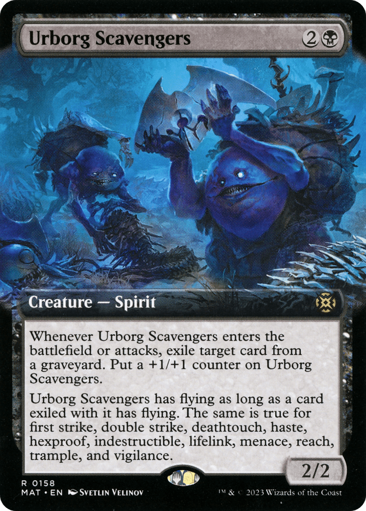 Urborg Scavengers (Extended Art) [March of the Machine: The Aftermath] Foil