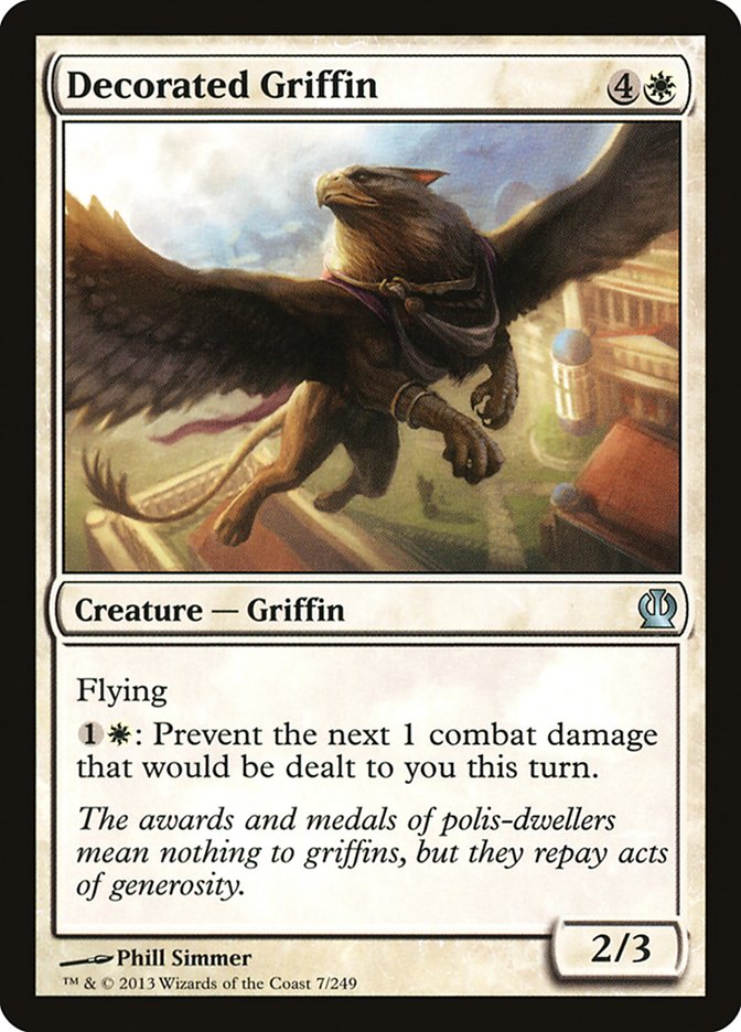 Decorated Griffin 7/249 (Theros) 