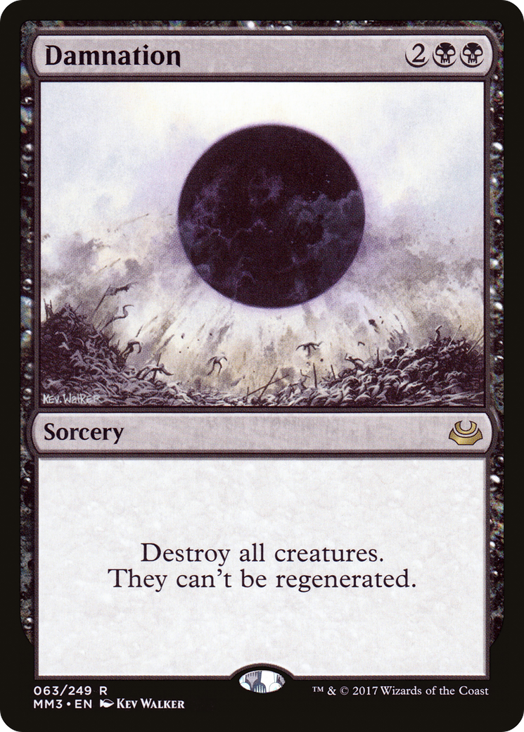 Damnation [Modern Masters 2017] Foil