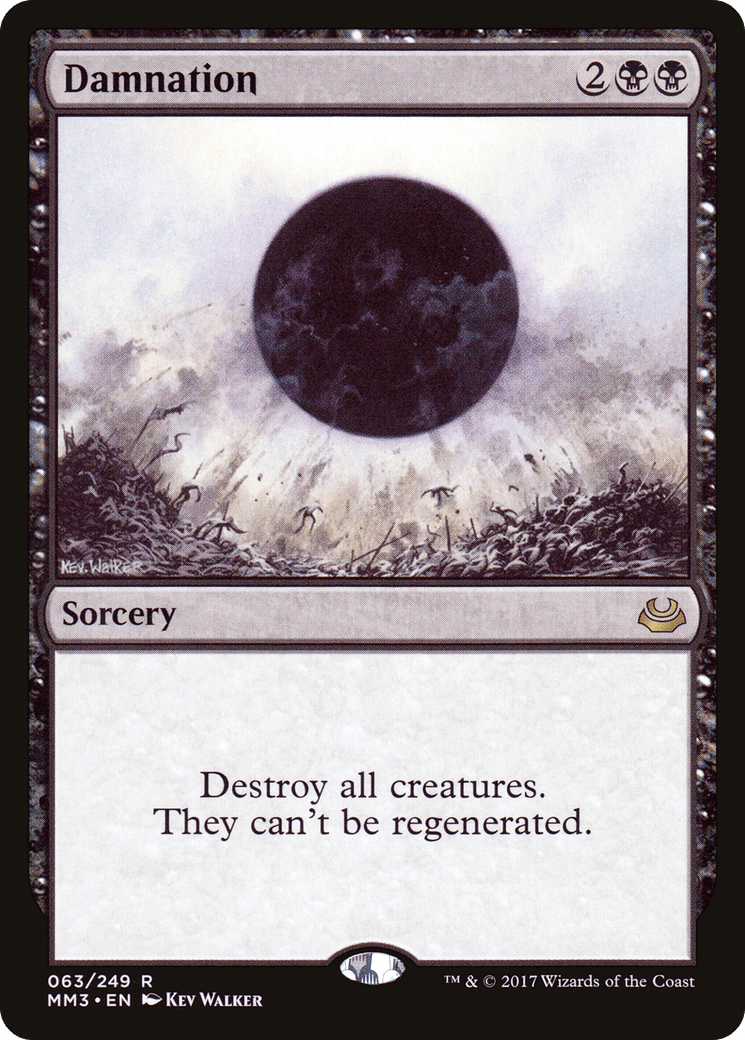Damnation [Modern Masters 2017] Foil