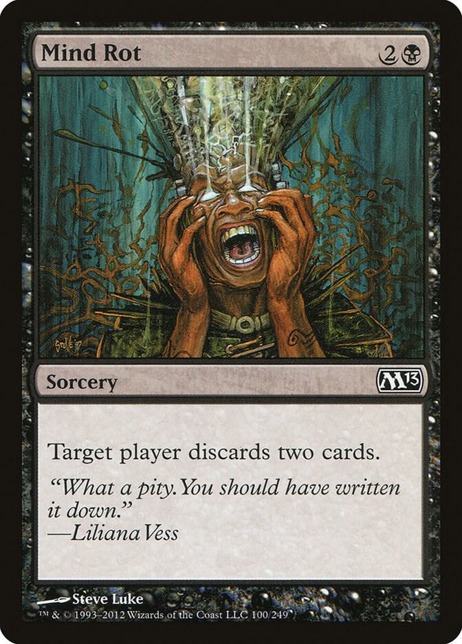 Mind Rot 100/249 (Magic 2013 (M13)) 