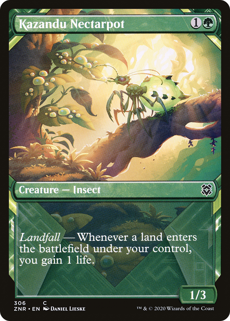 Kazandu Nectarpot (Showcase) [Zendikar Rising] Foil