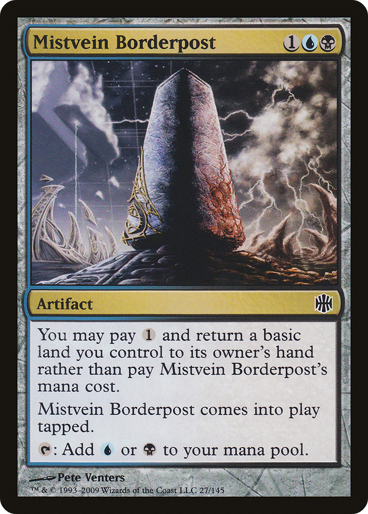 Mistvein Borderpost [Alara Reborn] Foil