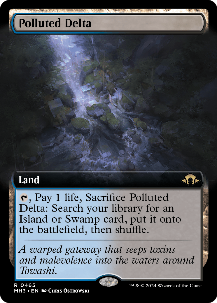 Polluted Delta (Extended Art) [Modern Horizons 3] Foil