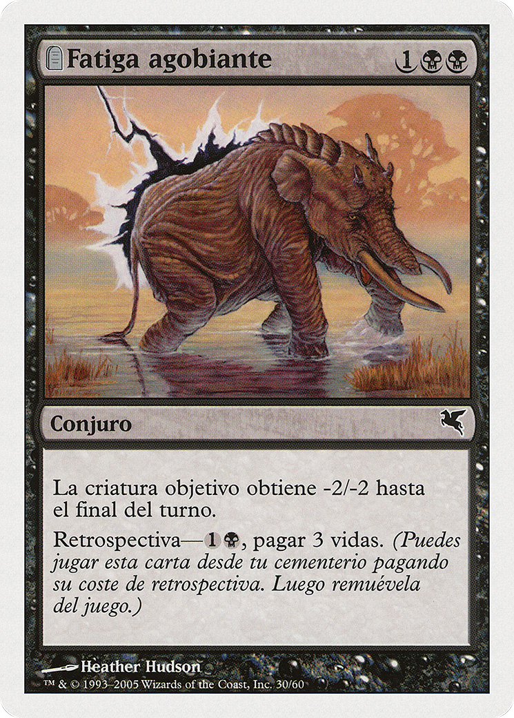 Crippling Fatigue (PSAL-A30) - Salvat 2005: (tombstone)