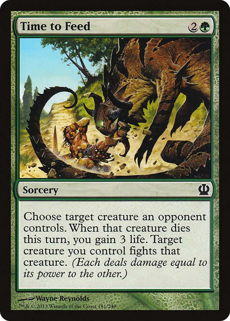 Time to Feed [Theros] Foil