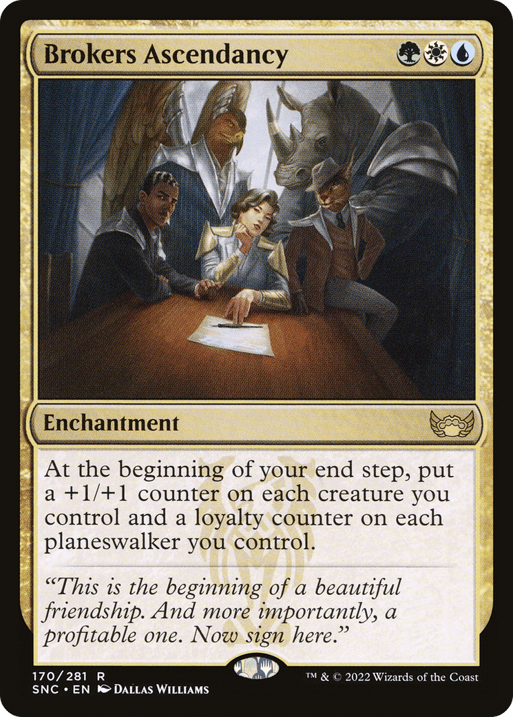 Brokers Ascendancy [Streets of New Capenna] Foil