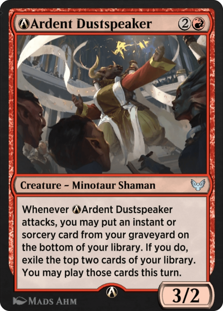 A-Ardent Dustspeaker (STX-A-92) - Strixhaven: School of Mages