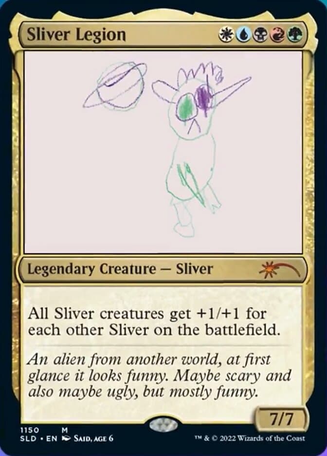 Sliver Legion (1150) [Secret Lair Drop Series] Foil