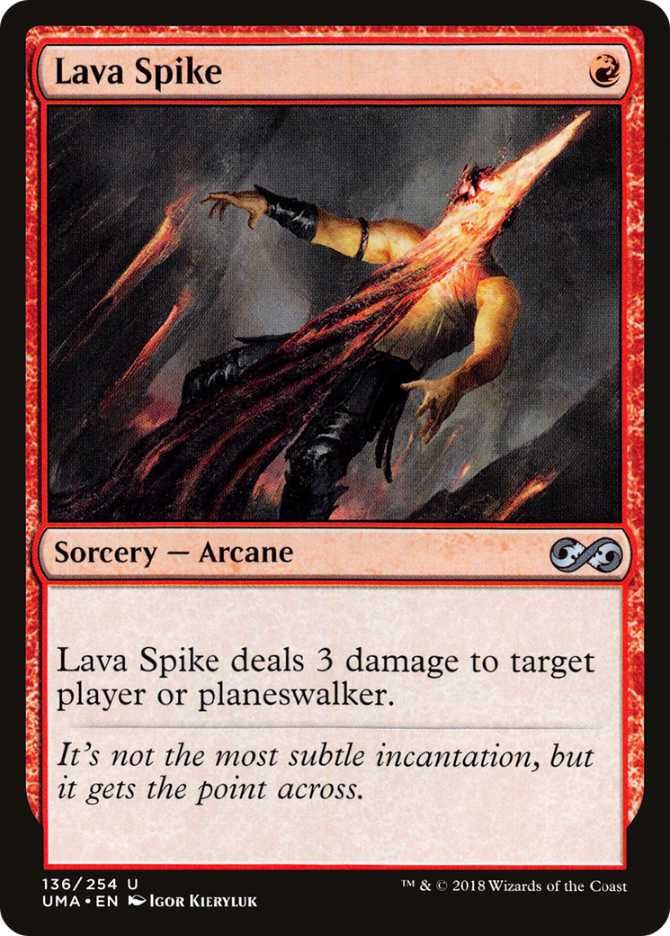 Lava Spike [Ultimate Masters] Foil