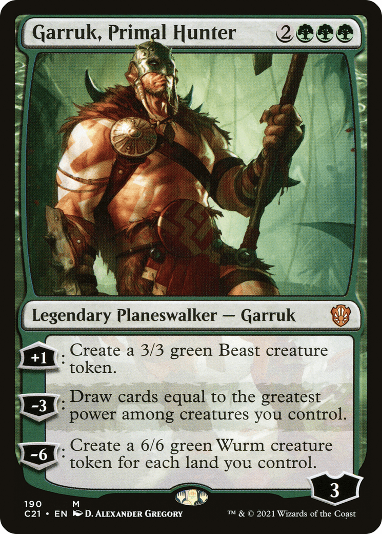 Garruk, Primal Hunter [Commander 2021]