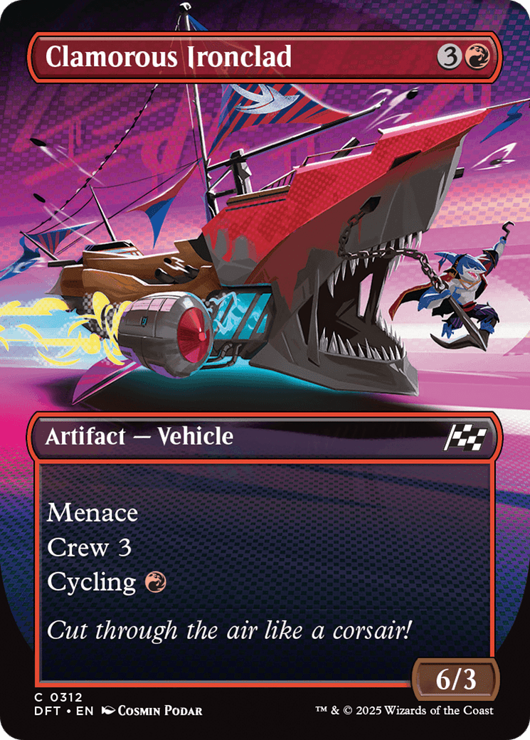 Clamorous Ironclad |  Foil (312) [Aetherdrift]