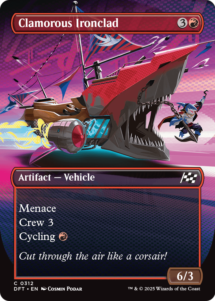 Clamorous Ironclad |  Foil (312) [Aetherdrift]