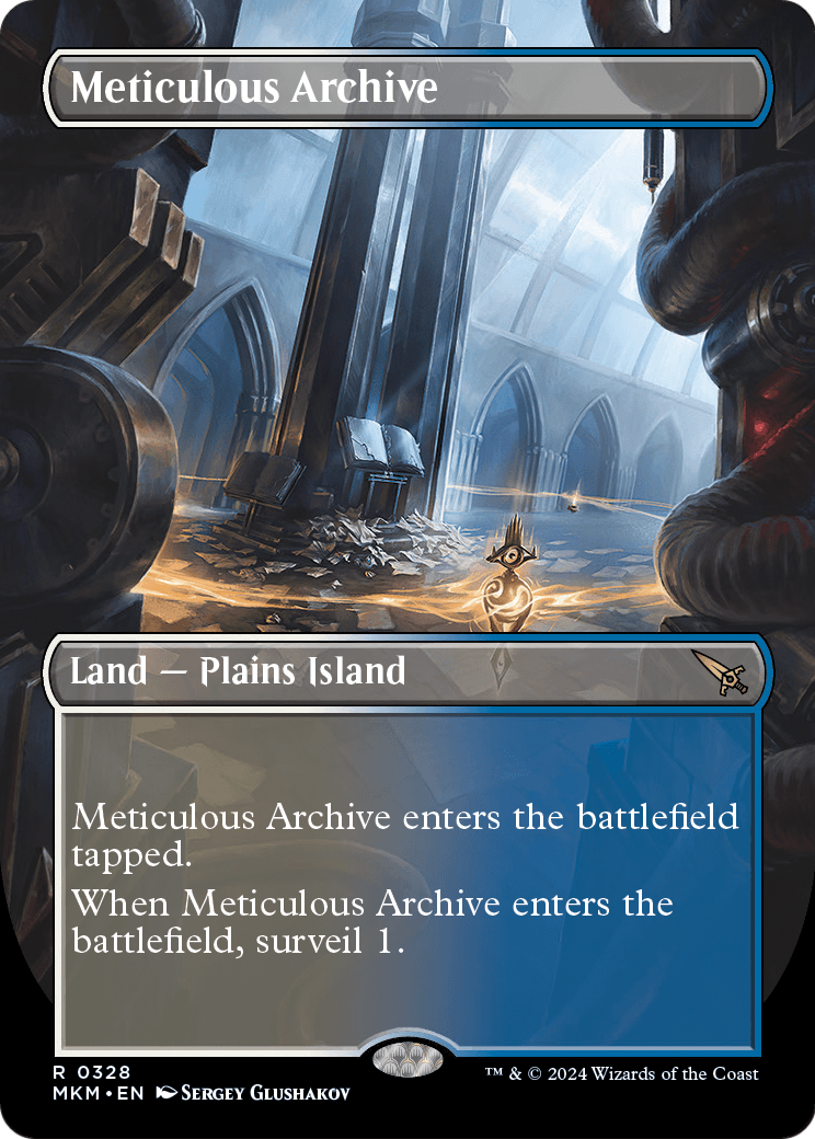 Meticulous Archive (Borderless) [Murders at Karlov Manor] Foil